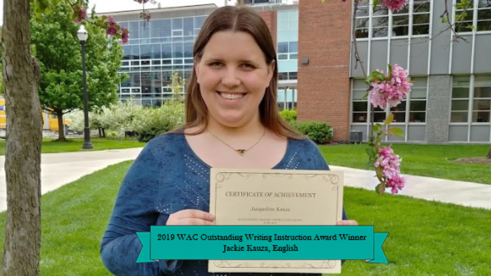 2019 WAC Outstanding Writing Instruction Award, Jackie Kauza