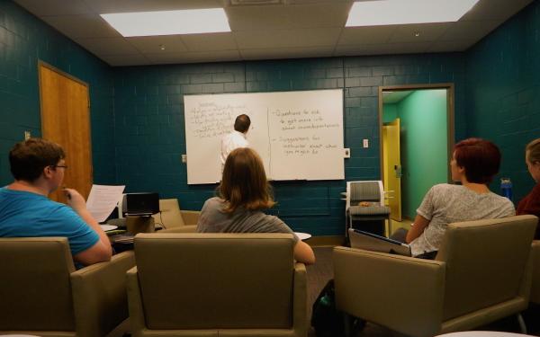 CSTW Conference Room with Workshop Participants