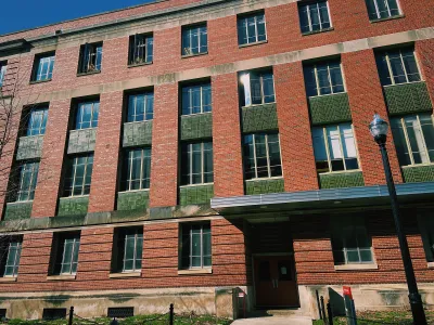 Smith Laboratory southwest entrance